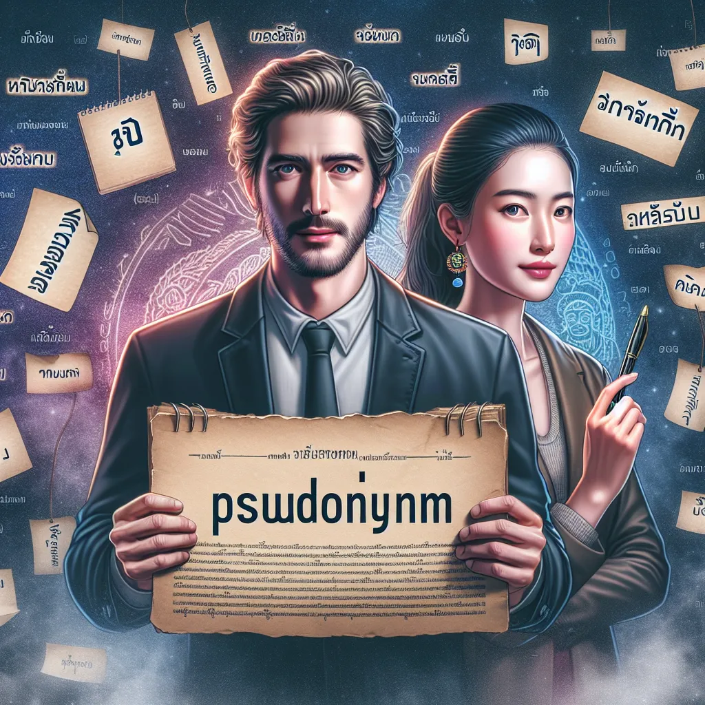 รูปภาพของ นามสมญา